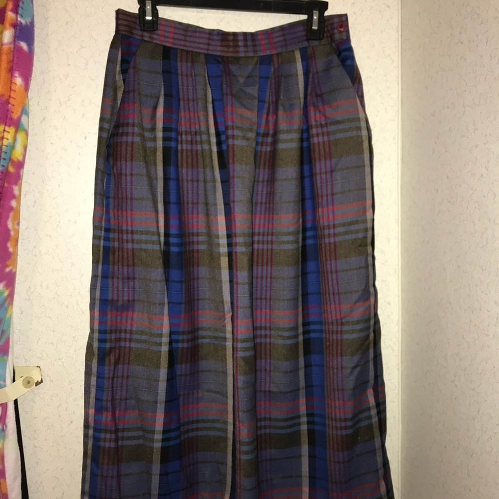 Plaid Skirt